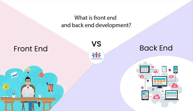 Front end vs back end development