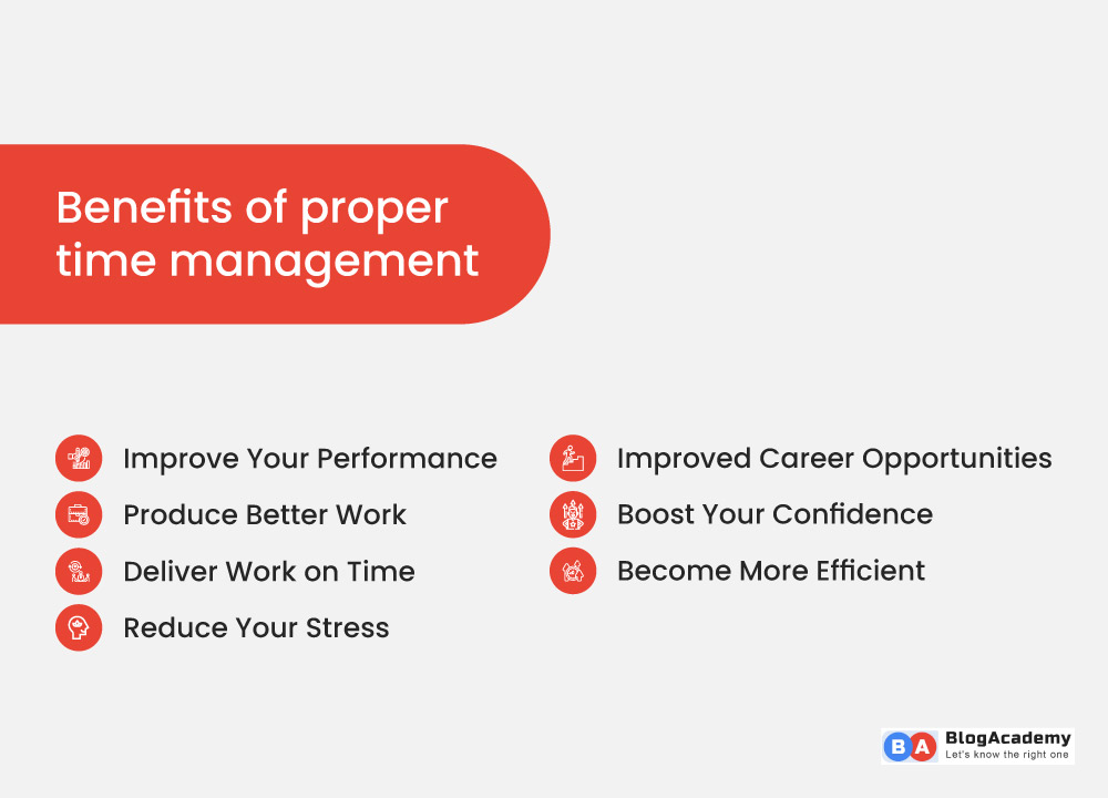 benefits of proper time management