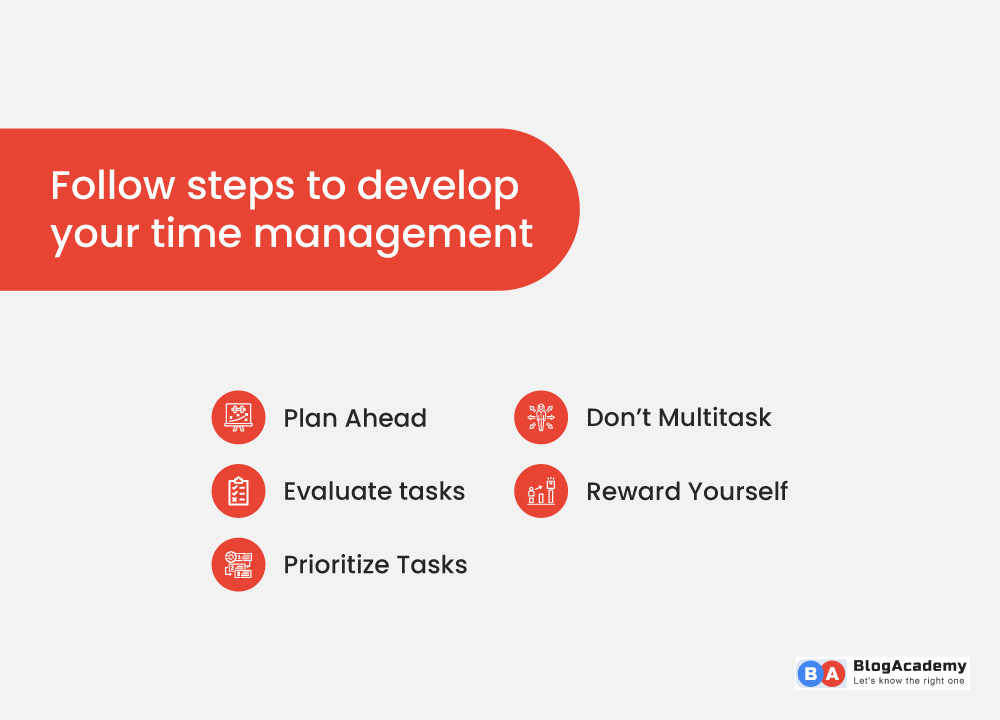 Steps to develop  your time management