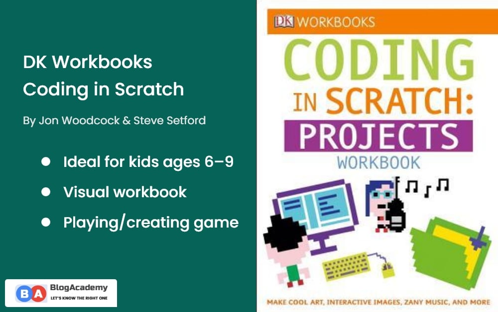 DK Workbooks coding books for kids 6-9