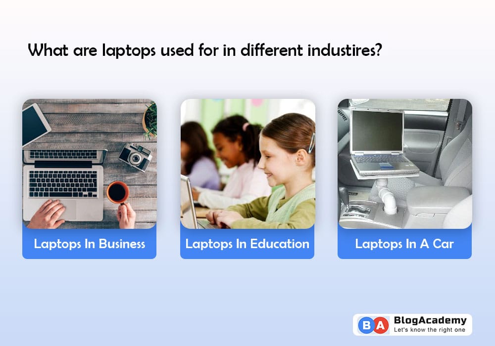 What are laptops used for?