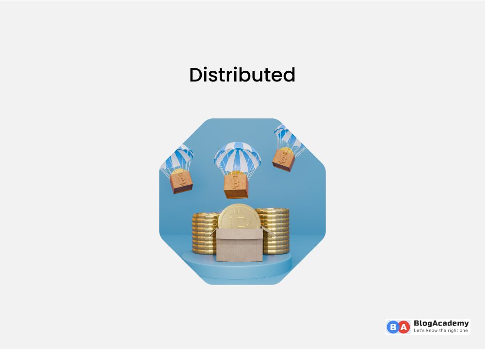 Distributed system of blockchain