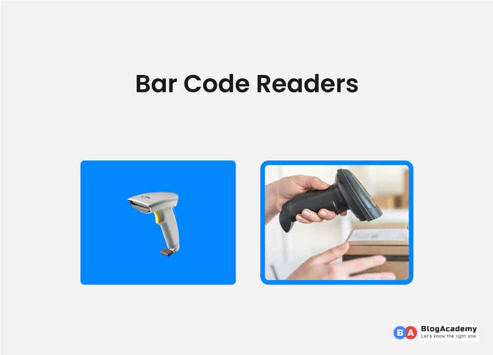 Bar Code Readers capable of reading barcodes.