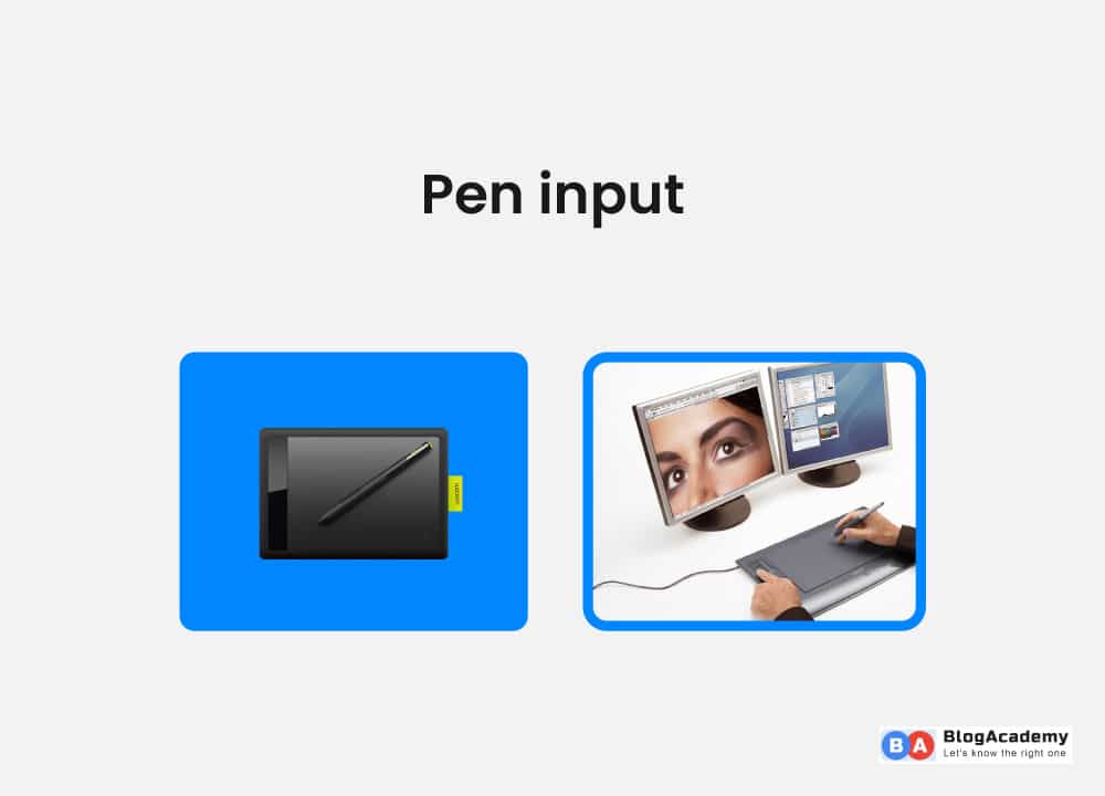 Pen input is very important input divice in computer