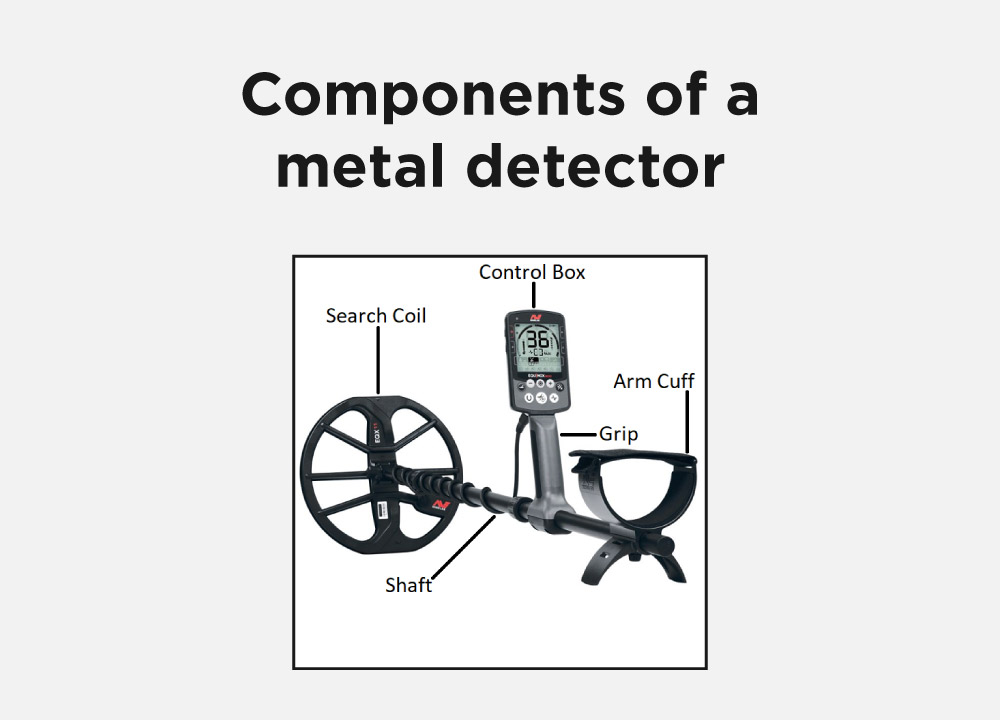 Components of a metal detector