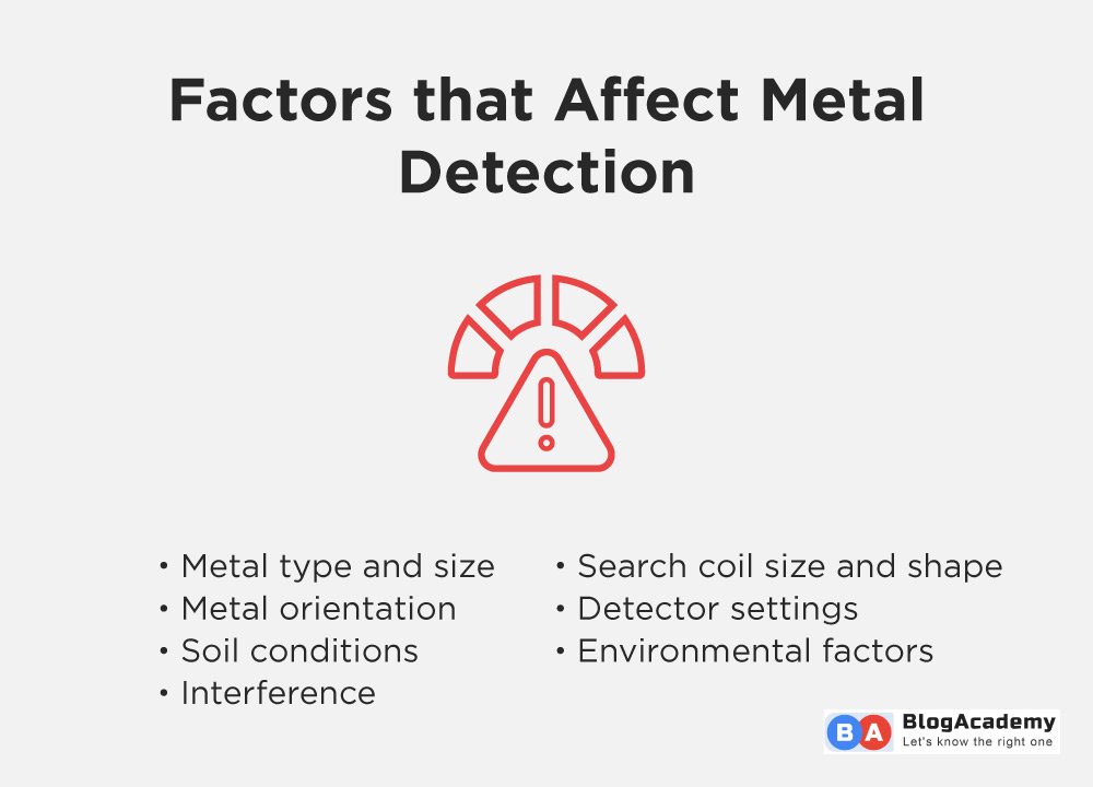 Factors that Affect Metal Detection