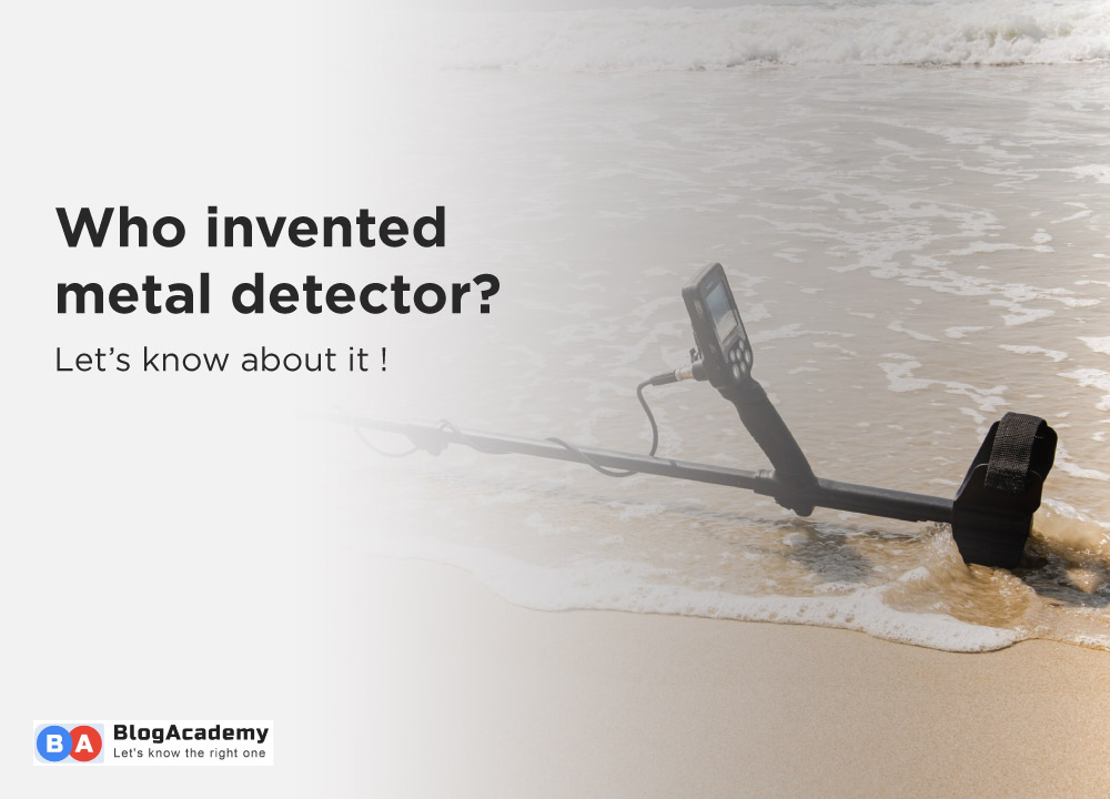 Who invented metal detector