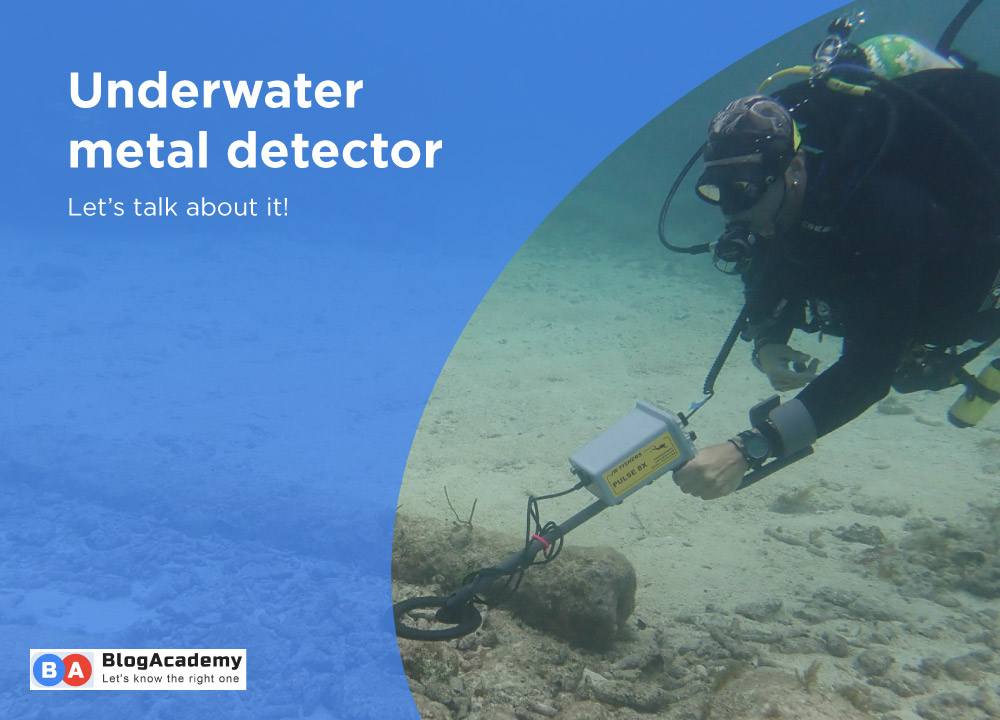 Underwater metal detector
