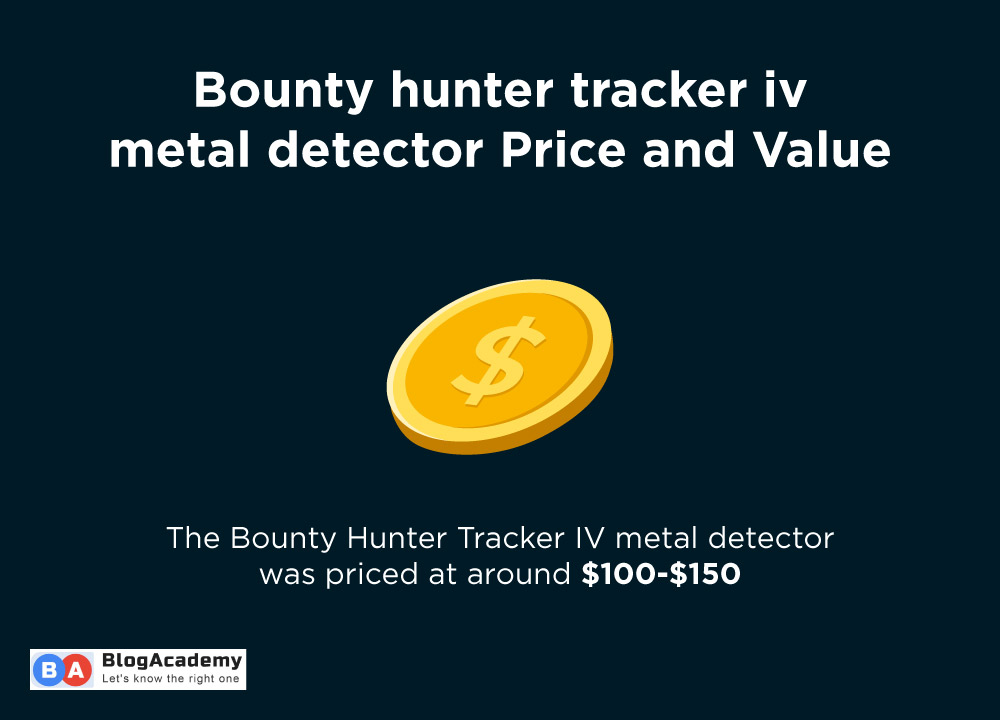 Bounty Hunter Tracker IV metal detector reviews, Price and Value