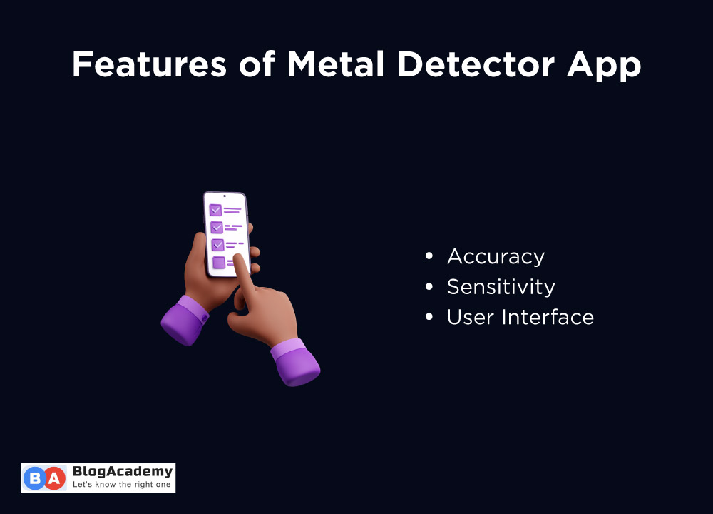 Features of Metal Detector Applications 