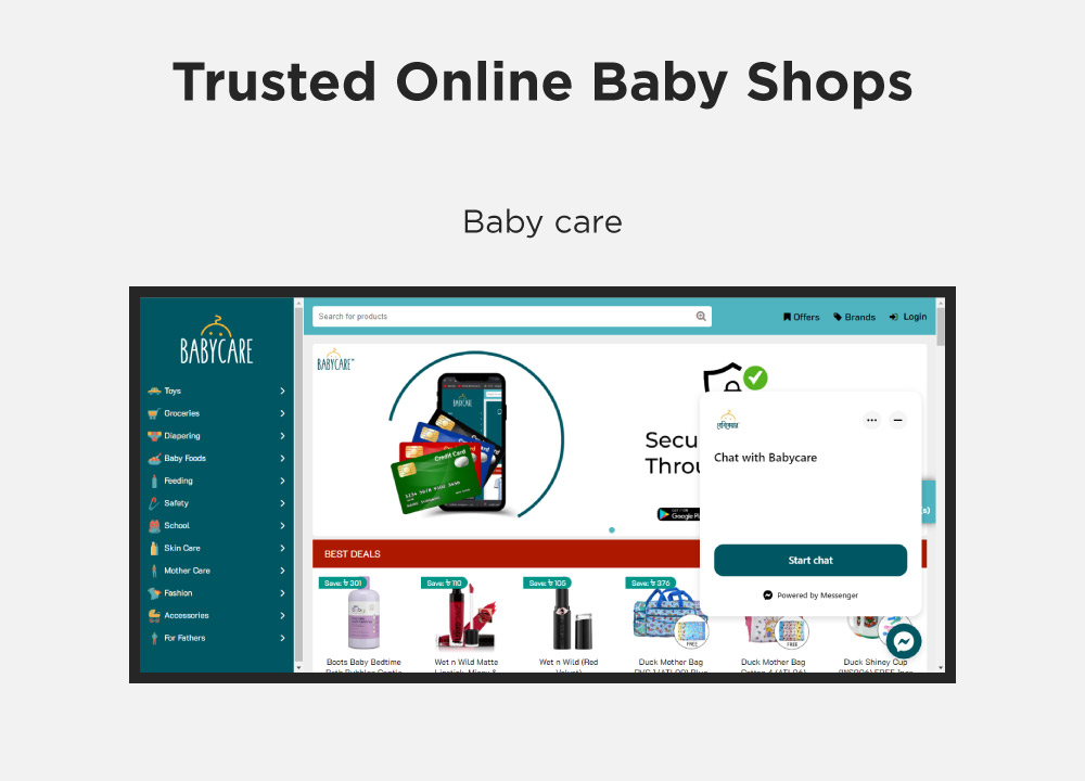 Baby care online baby shop in Bangladesh