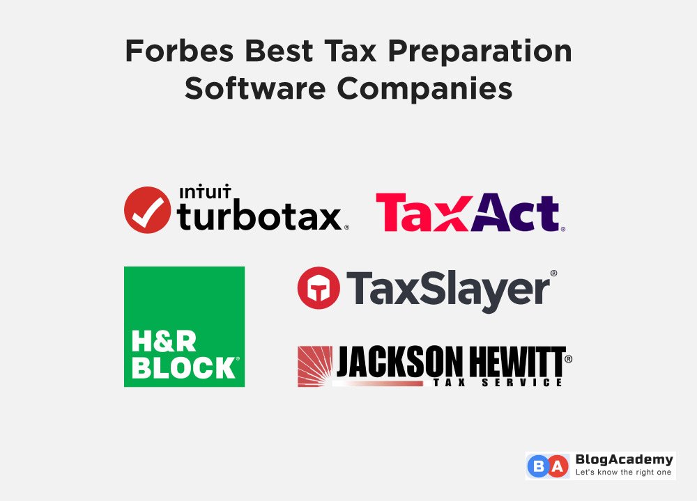Pros and Cons of tax preparation software 4 Forbes Best Tax Preparation Software Companies