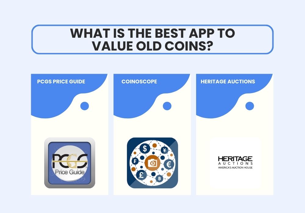 The best app to value old coin